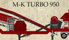 M-K Turbo 950 Sert Malzeme Kırıcısı ( Çeneli Kırıcılı )