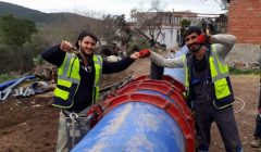 Polietilen (HDPE ) boru alın kaynağı elektrofüzyon kaynağı