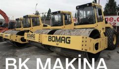 bomag toprak yol silindiri