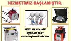 Elektrofüzyon bakım, servis