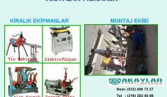 Kiralık Elektrofüzyon ve Montaj Ekibi